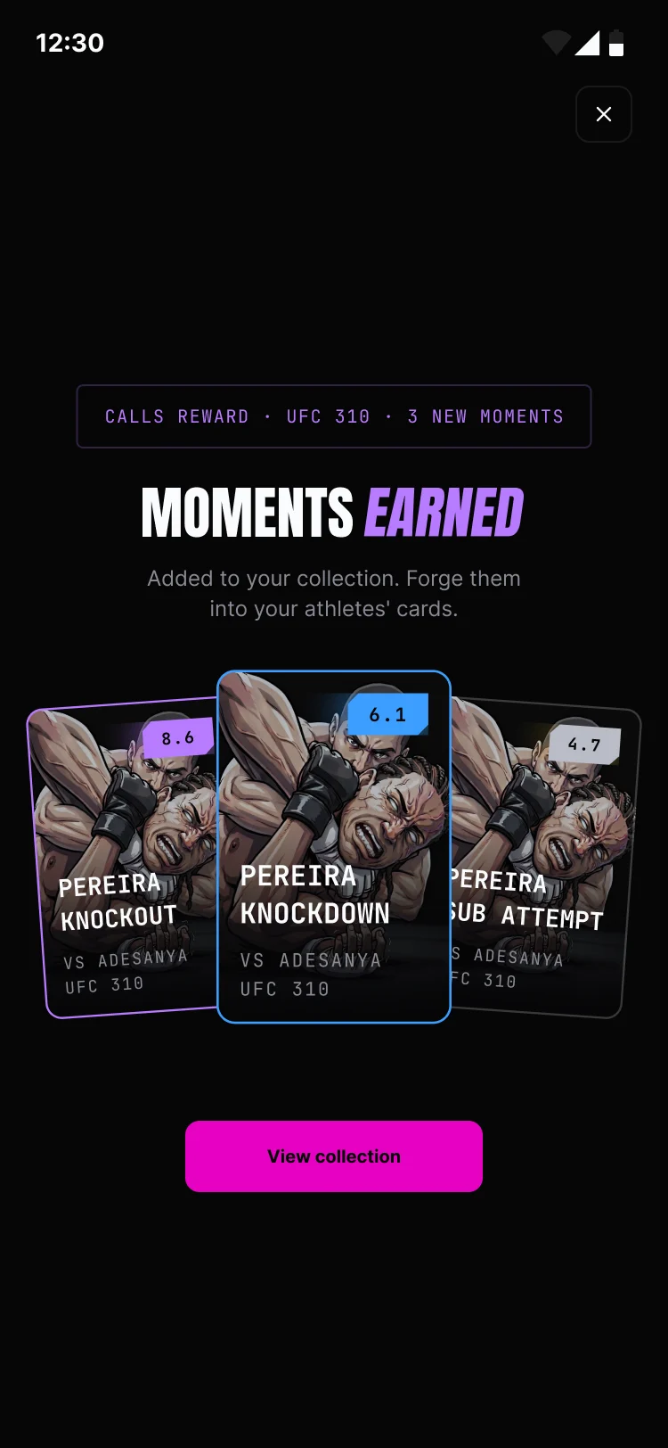 KEEP - app screen